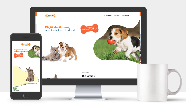 Pet Shop Üzerine Çok Tatlı Bir Websitesi