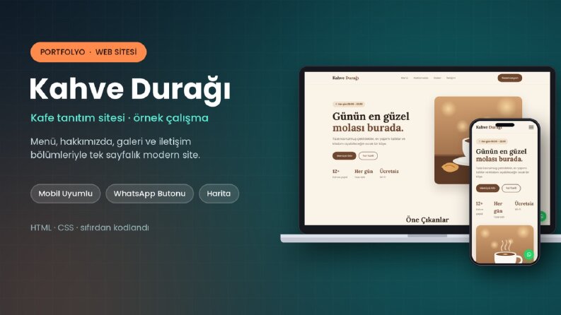 Kahve Durağı - Kafe Tanıtım Sitesi