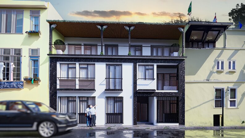 Bina Modelleme Ve Cephe Çalışması
