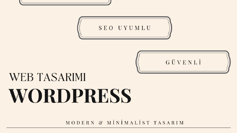 WordPress ile Tasarlanmış Minimalist Kurumsal Vitrin & Blog