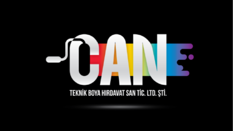 CAN Teknik Boya İçin Özgün Logo Tasarımı