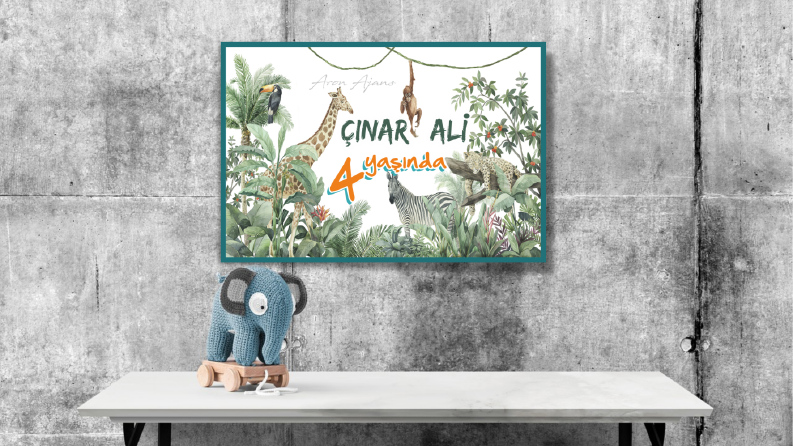 DOĞUM GÜNÜ AFİŞİ