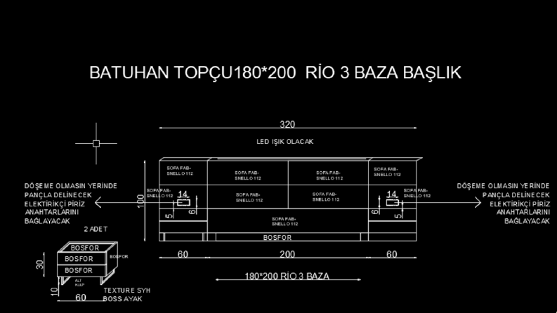 AutoCAD çizimleri