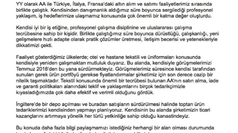 İş örneğim