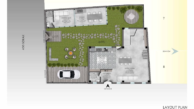 İzmir Villa Projesi | 2D Görselleştirme