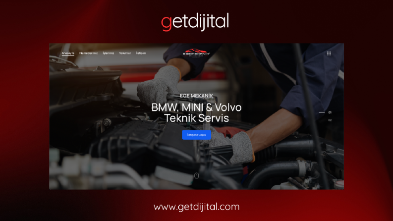 Ege Mekanik - Website Tasarım