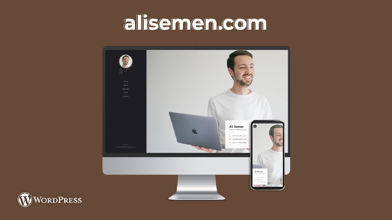 Ali Semen - Kişisel Portfolyo Sitesi