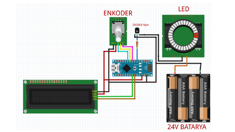 Arduino ile Foton Yoğunluklu Biyolojik Test Sistemi