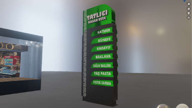 Tatlıcı Hasan Usta 3D Reklam çalışması