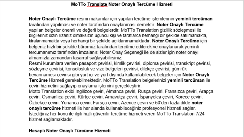 İş örneğim