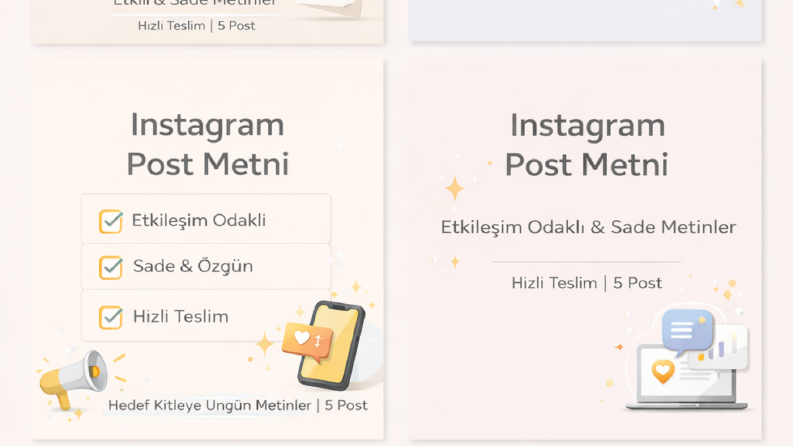 Instagram Post Metni Örnekleri