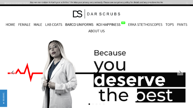 Darscrubs.com - Adobe Commerce Cloud