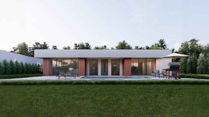 Villa Essence: Single-Story Villa Concept