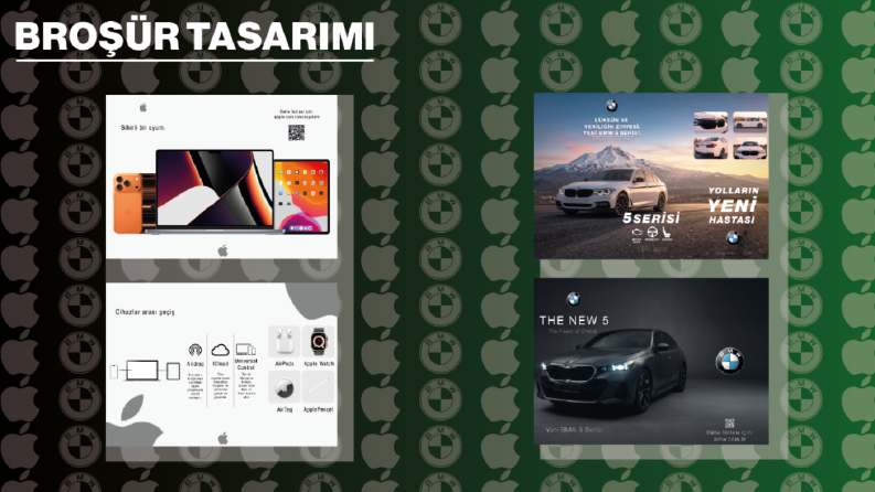 Broşür tasarımlarım