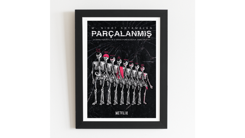 Parçalanmış Film Afişi Tasarımı