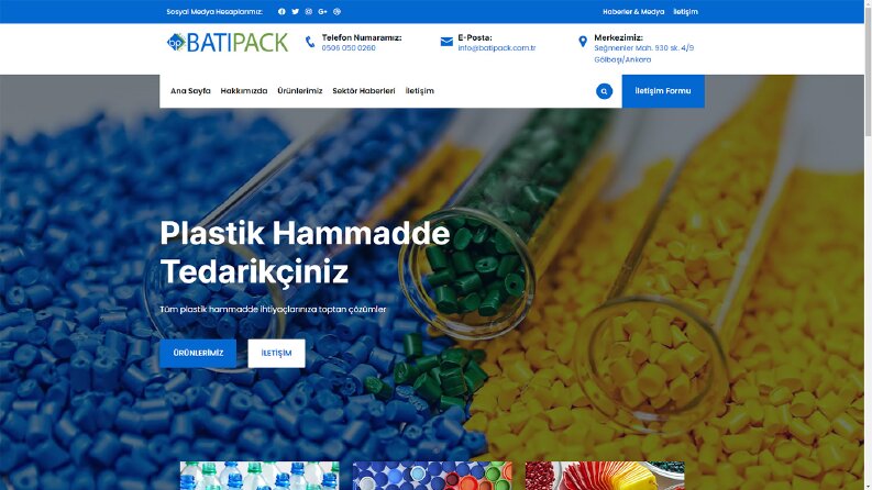 Dış Ticaret Sitesi Tasarımı