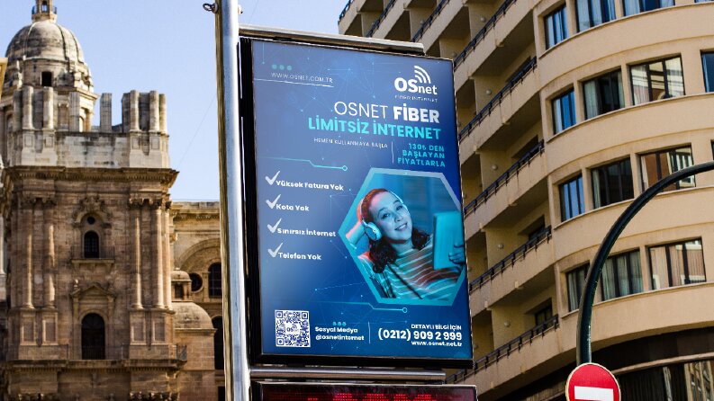OSNET l Roll Up & Rondo Reklam Afiş Tasarımları