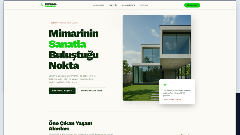 Mimarinin Sanatla Buluştuğu Nokta