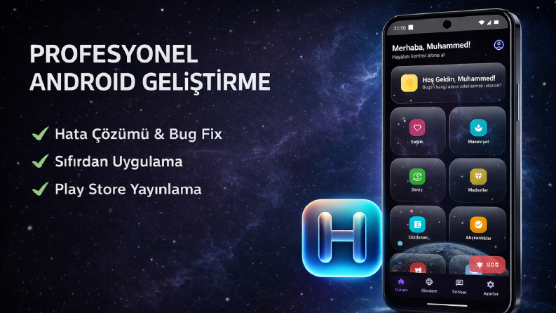 Play Store'da Yayında Olan Referans Projem