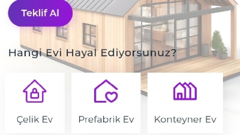 Prefabrik ev web sitesi https://prefayapi.com/