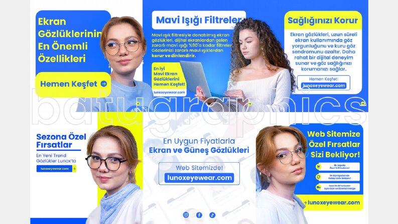Sosyal Medya Tasarımları - Lunox
