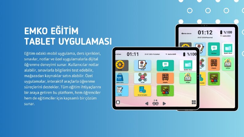 EMKO Eğitim Tablet Uygulaması