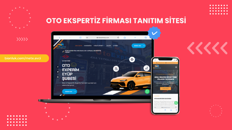 Oto Ekspertiz Tanıtım Sitesi