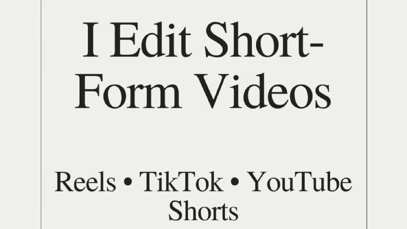Viral Odaklı Reels, TikTok ve Shorts Video Kurgu Hizmeti
