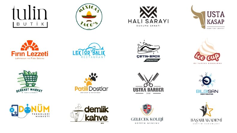 Logo Tasarımı Örneklerim