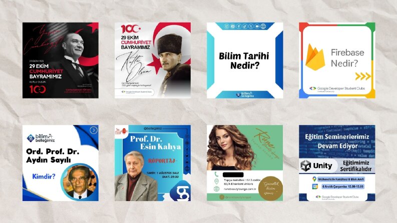 Post Story Reels Tasarımlarım