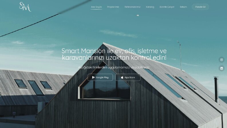 Smart Mansion - Kurumsal Websitesi