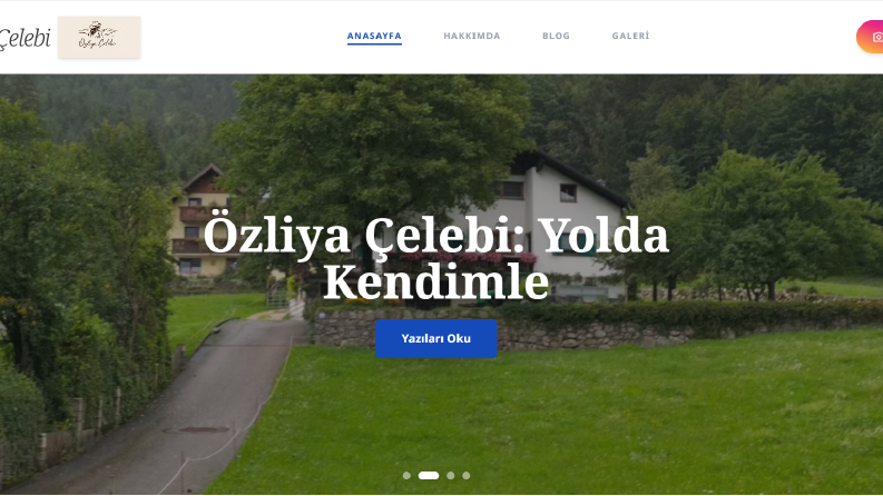 Kişisel Blog Web Sitesi