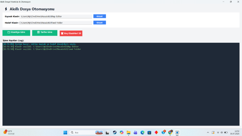 C# .NET Masaüstü Akıllı Dosya Otomasyonu