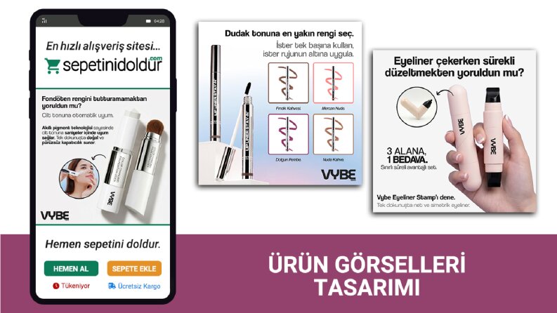 Vybe | Ürün Görseli Tasarımı