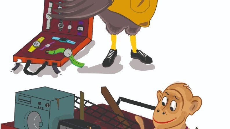 ilistrator de karakter gibi herşey tasarlarım