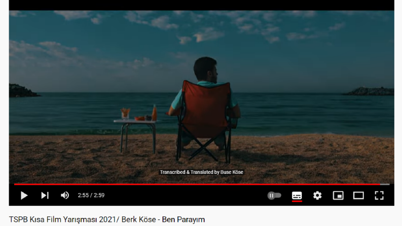 Kısa Film Deşifre & Alt Yazı Çevirisi