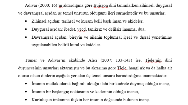 Tez/Makale