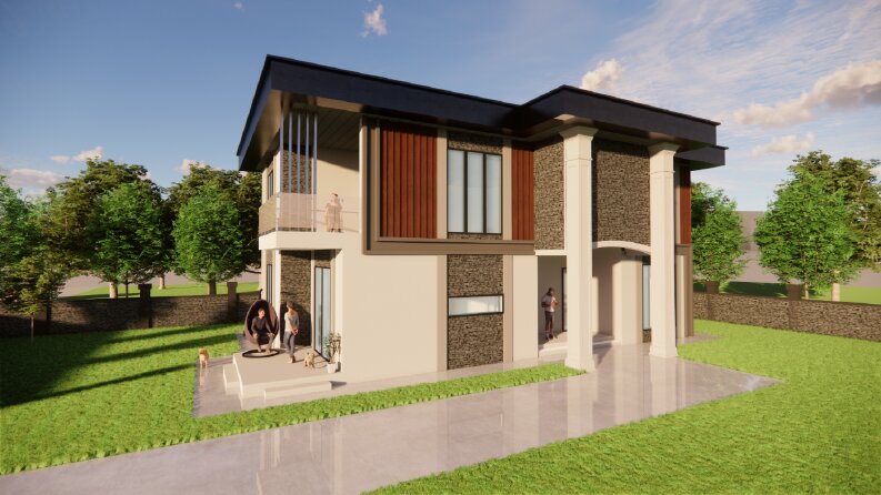 Mimari Sunum Görselleştirme – 3D + Render + Plan