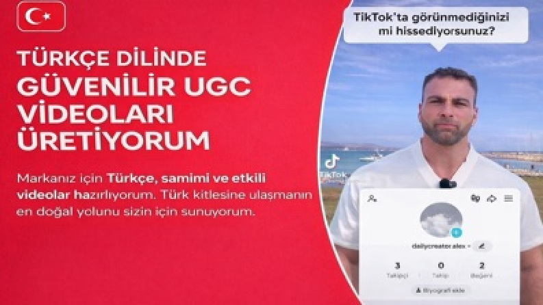 Sosyal medya için satış odaklı UGC video reklamları