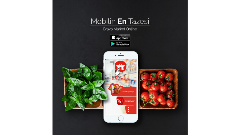 Bravo Market Online - Sosyal Medya Tasarımları