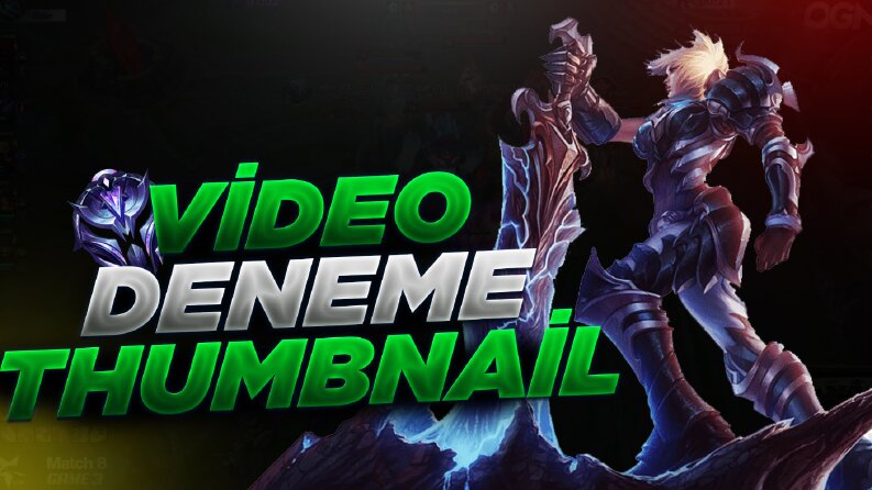 Etkileyici Thumbnail tasarımı!