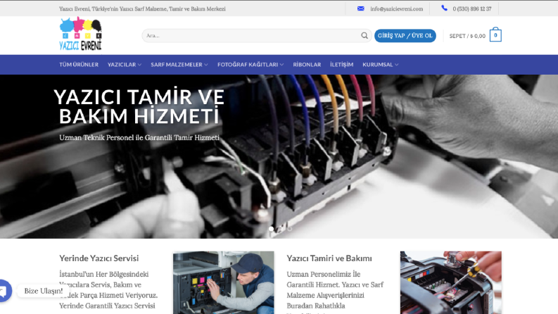 WEB SİTE TASARIMLARIM