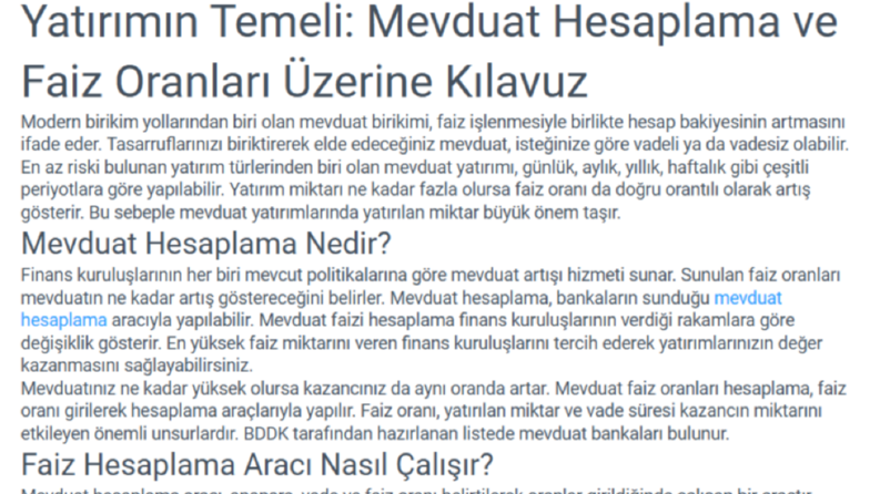 GARANTİ BBVA İÇERİĞİ