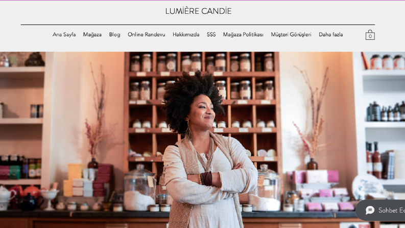 Lumiere Candle- Site