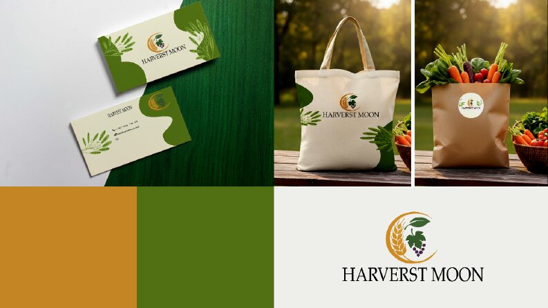 "Harvest Moon" logo tasarımı