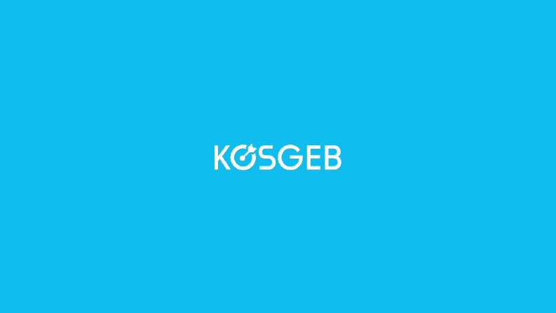 KOSGEB- Logo Tasarımı