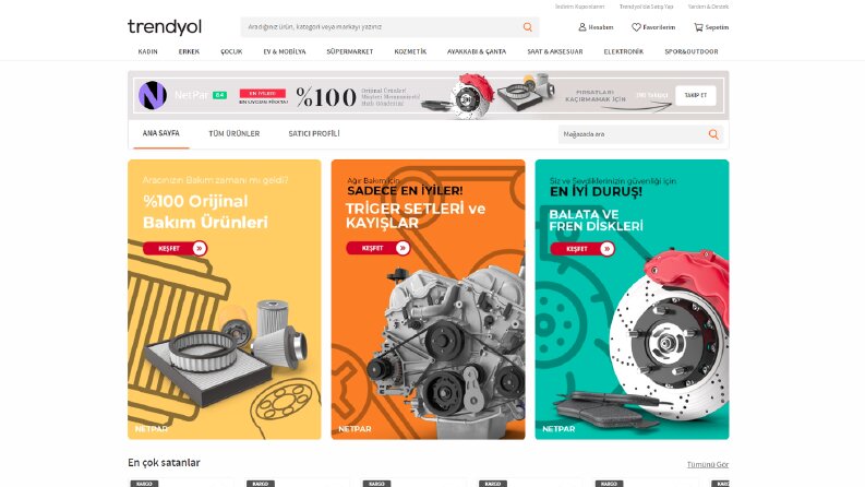 Netpar - Trendyol Banner Tasarım