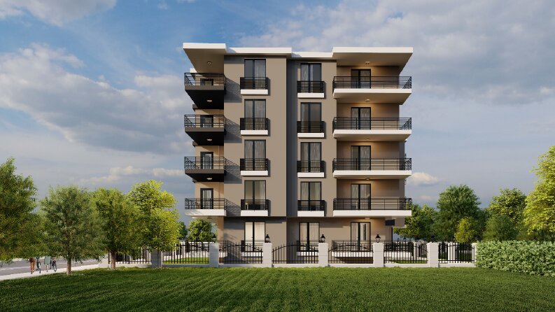 Apartman Cephe Tasarım/Render