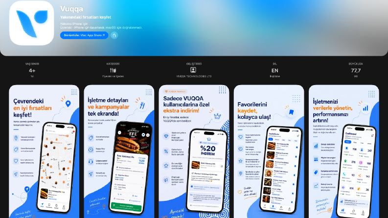 Vuqqa mobil uygulama