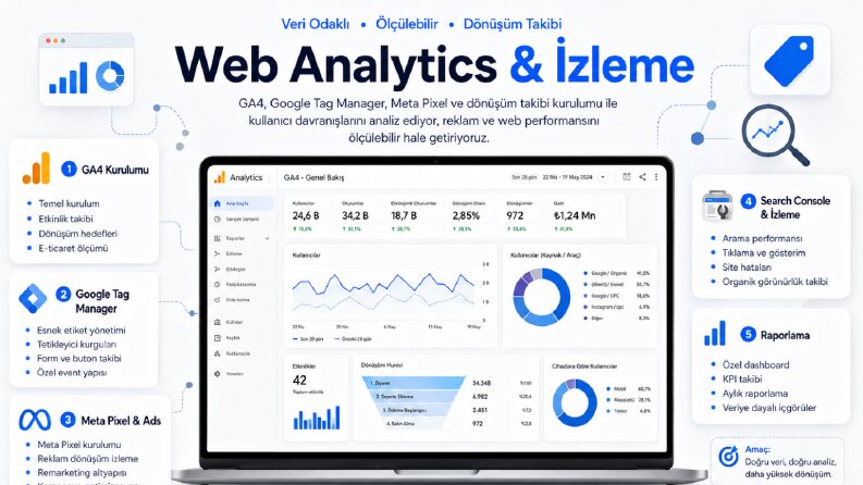 Web Analytics ve Dönüşüm Takibi Kurulumu